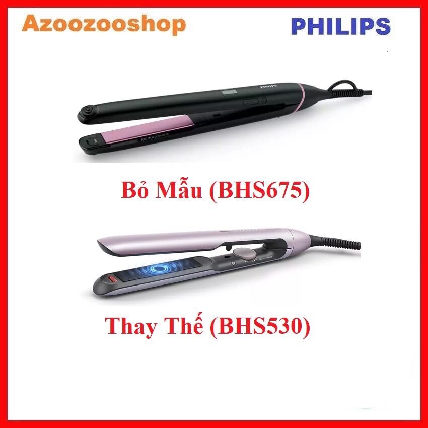 Máy Kẹp Tạo Kiểu Tóc Philips BHS530 - Bảo Hành Chính Hãng 2 Năm
