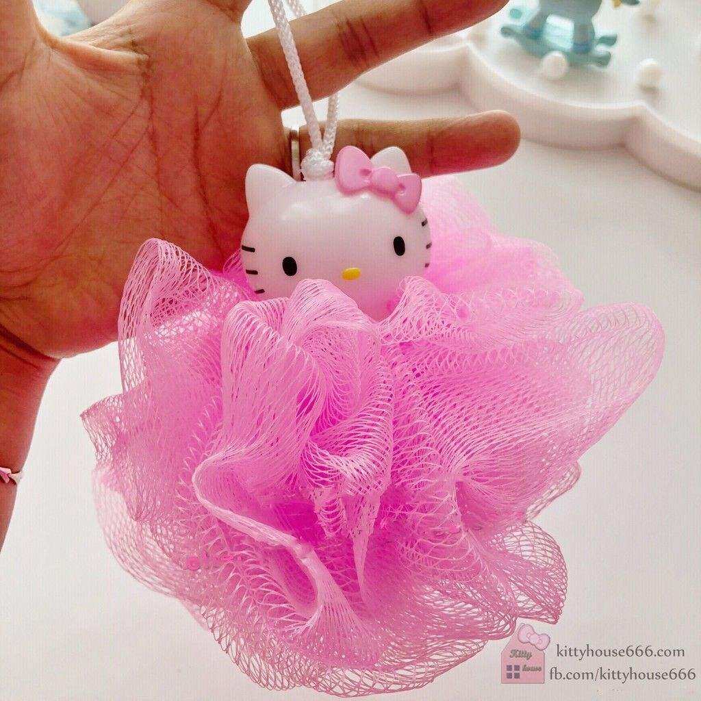 🌸BÔNG TẮM HELLO KITTY