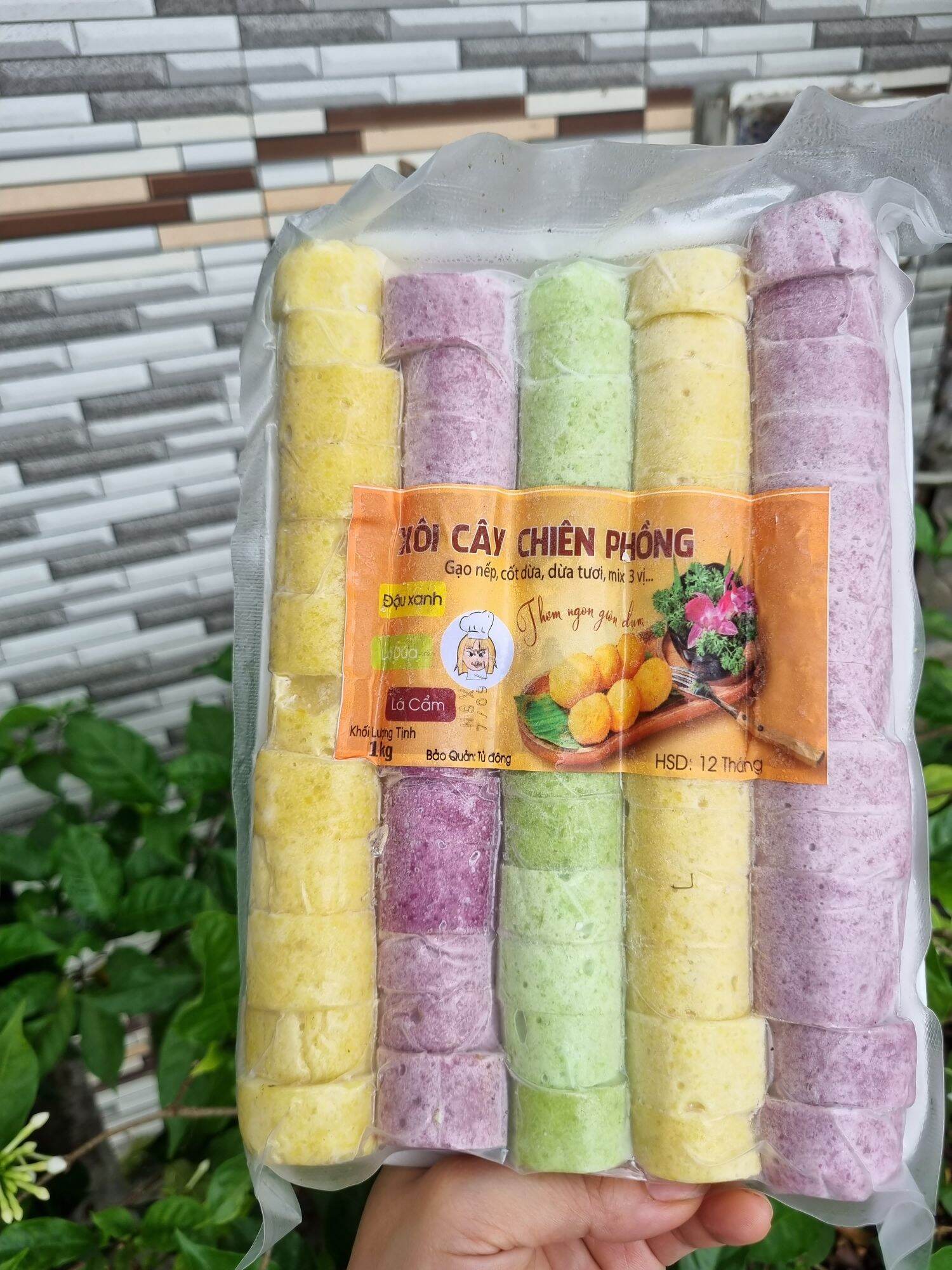 XÔI CHIÊN PHỒNG 3 MÀU 1KG