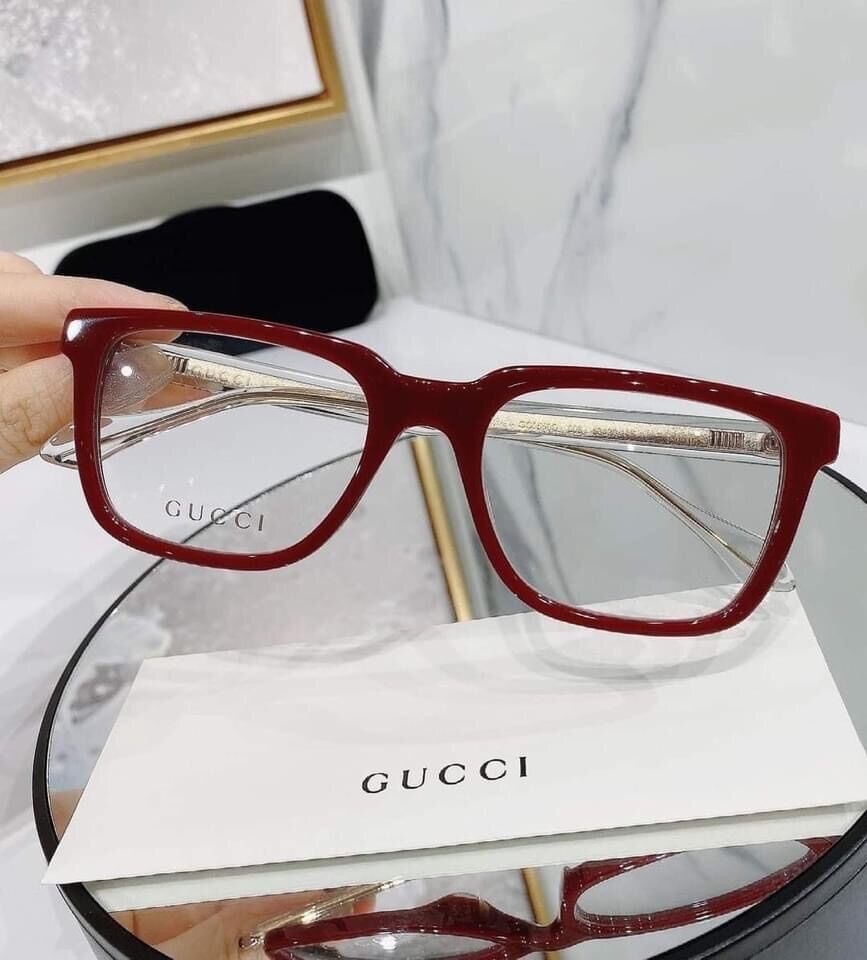 Gọng kính cận gucci unisex nữ cao cấp
