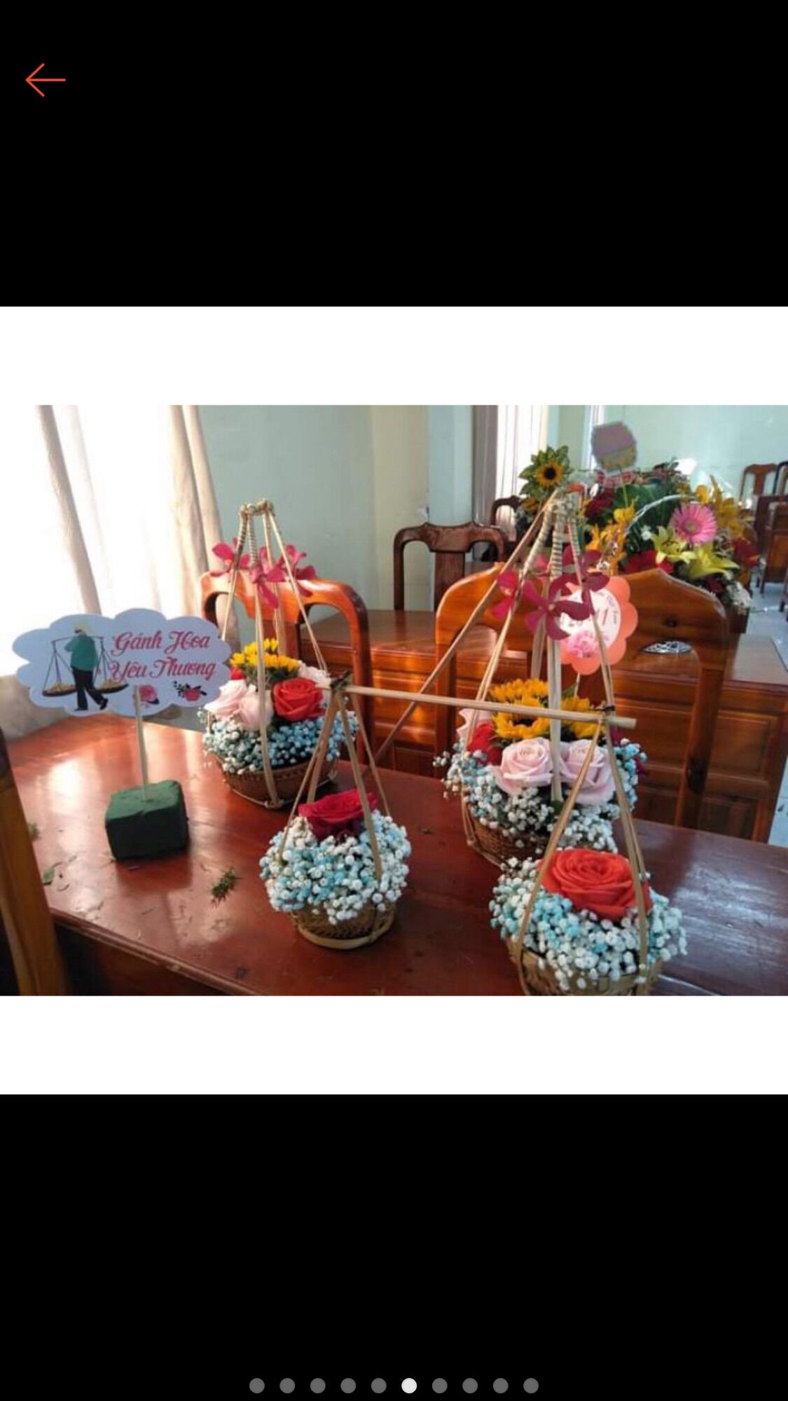 Bộ quang ghánh 2 thúng 2 quang1 ghánh đủ size