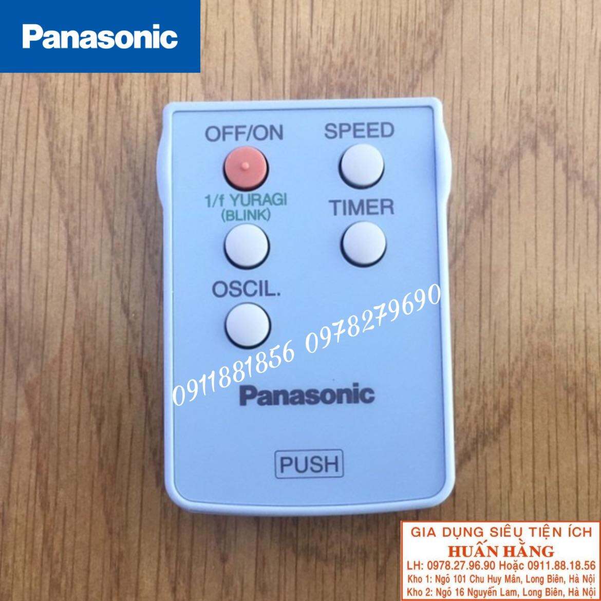 Điều khiển từ xa, khoá cánh quạt quạt cây Panasonic F308NH F-308NH F308 và quạt KDK N30NH