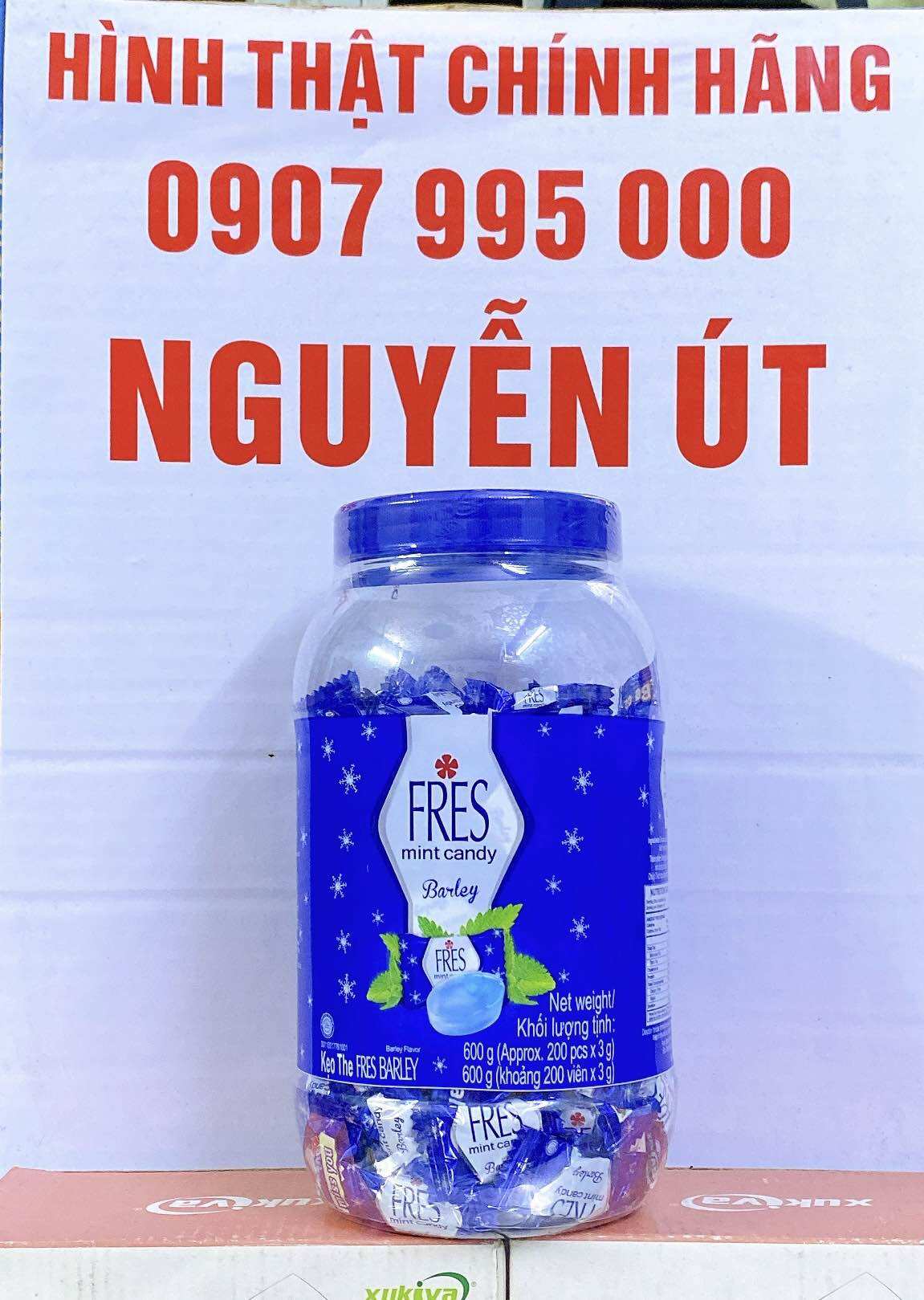Kẹo fres hủ 600g
