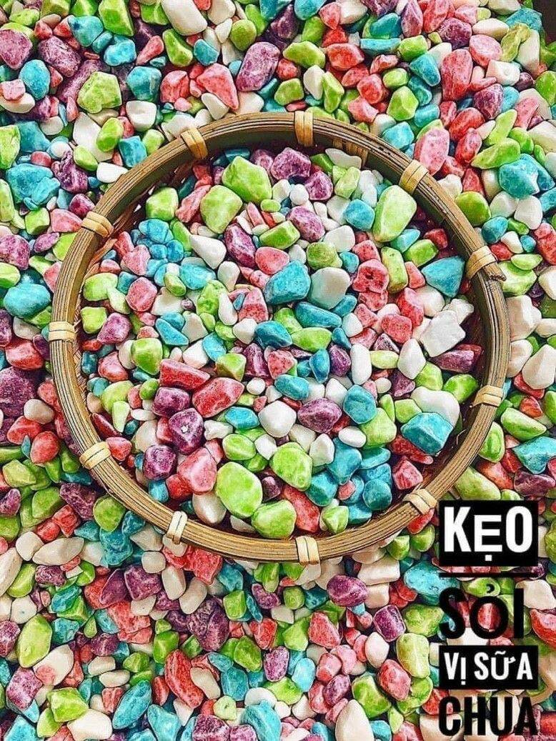Kẹo Sỏi Đá Sữa Chua