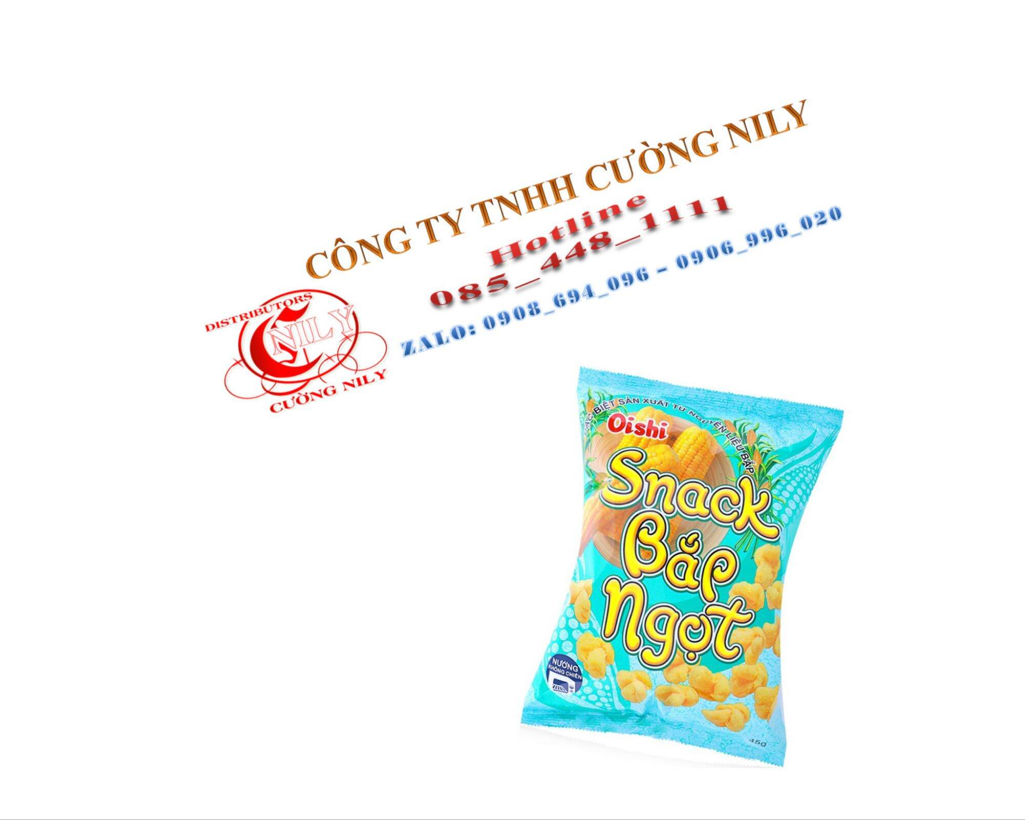 Lóc Bánh Snake Oishi Vị Bắp Ngọt (32gr×10gói)