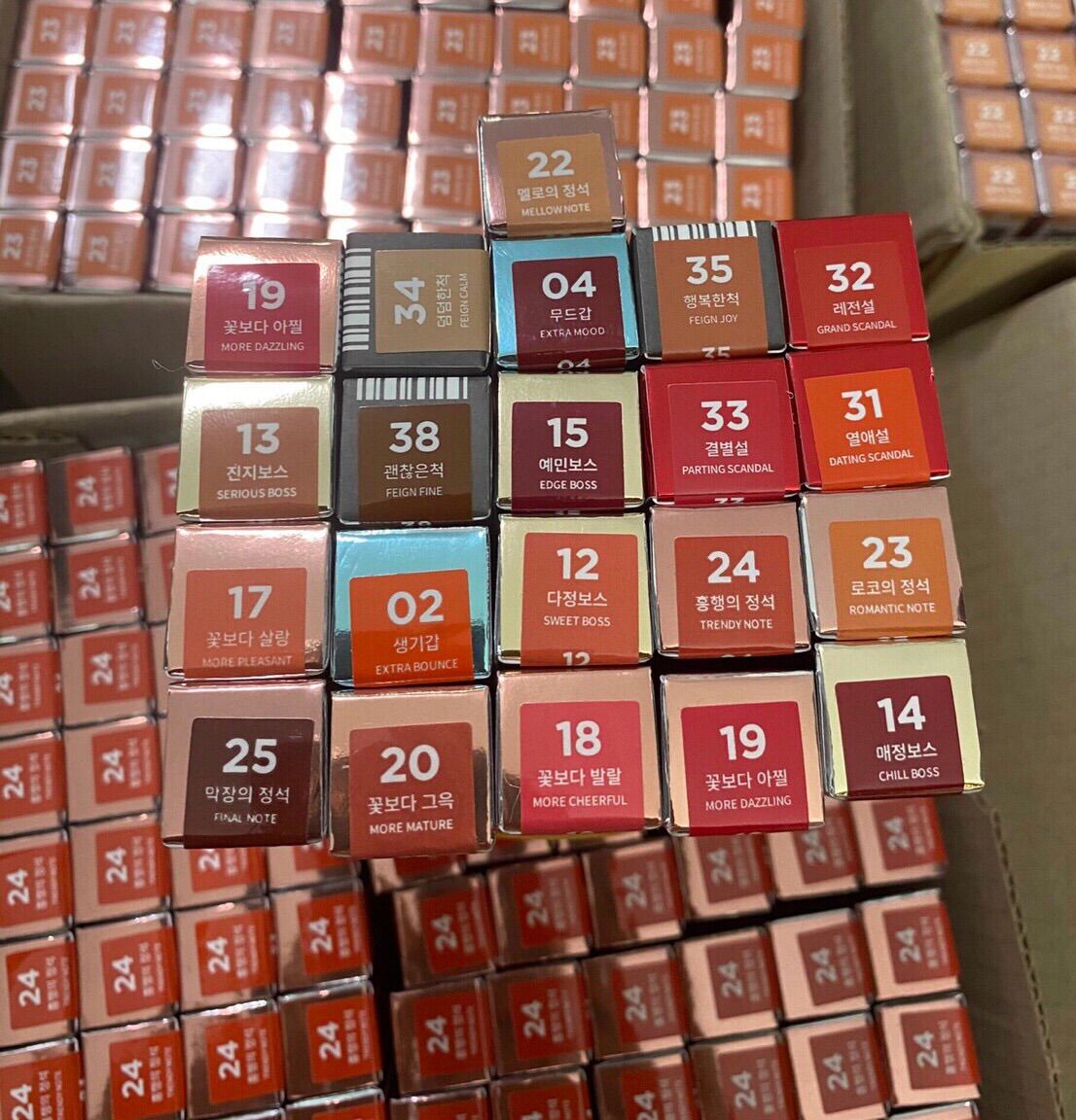 SON KEM BBIA CÁC SỐ 02, 03, 12, 14, 16, 17, 18, 19, 20, 23, 24, 25, 30, 31, 34