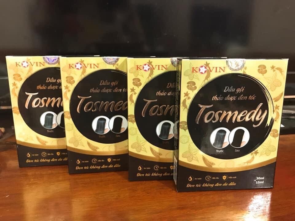 Dầu Gội Thảo Dược Đen Tóc Tosmedy