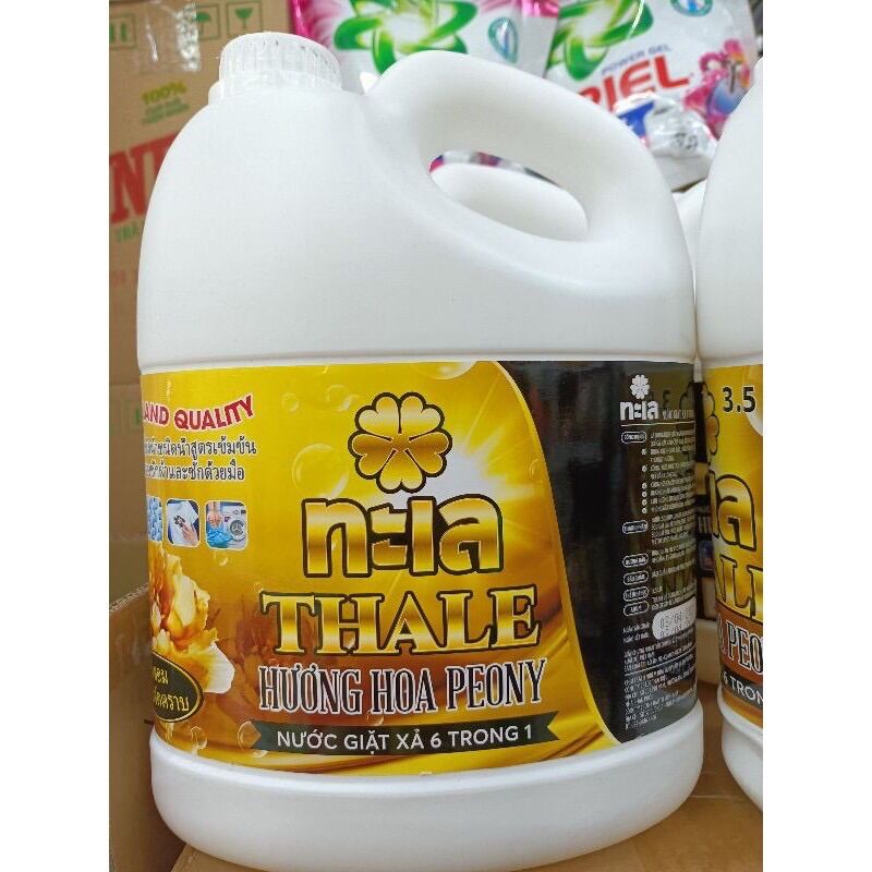 Nước giặt xả 6in1 THALE hương hoa Peony 3.5kg