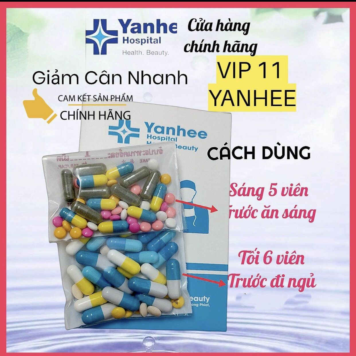 Giảm Cân Vip 11 Liệu Trình 7 Ngày (Dành cho cơ địa khó)