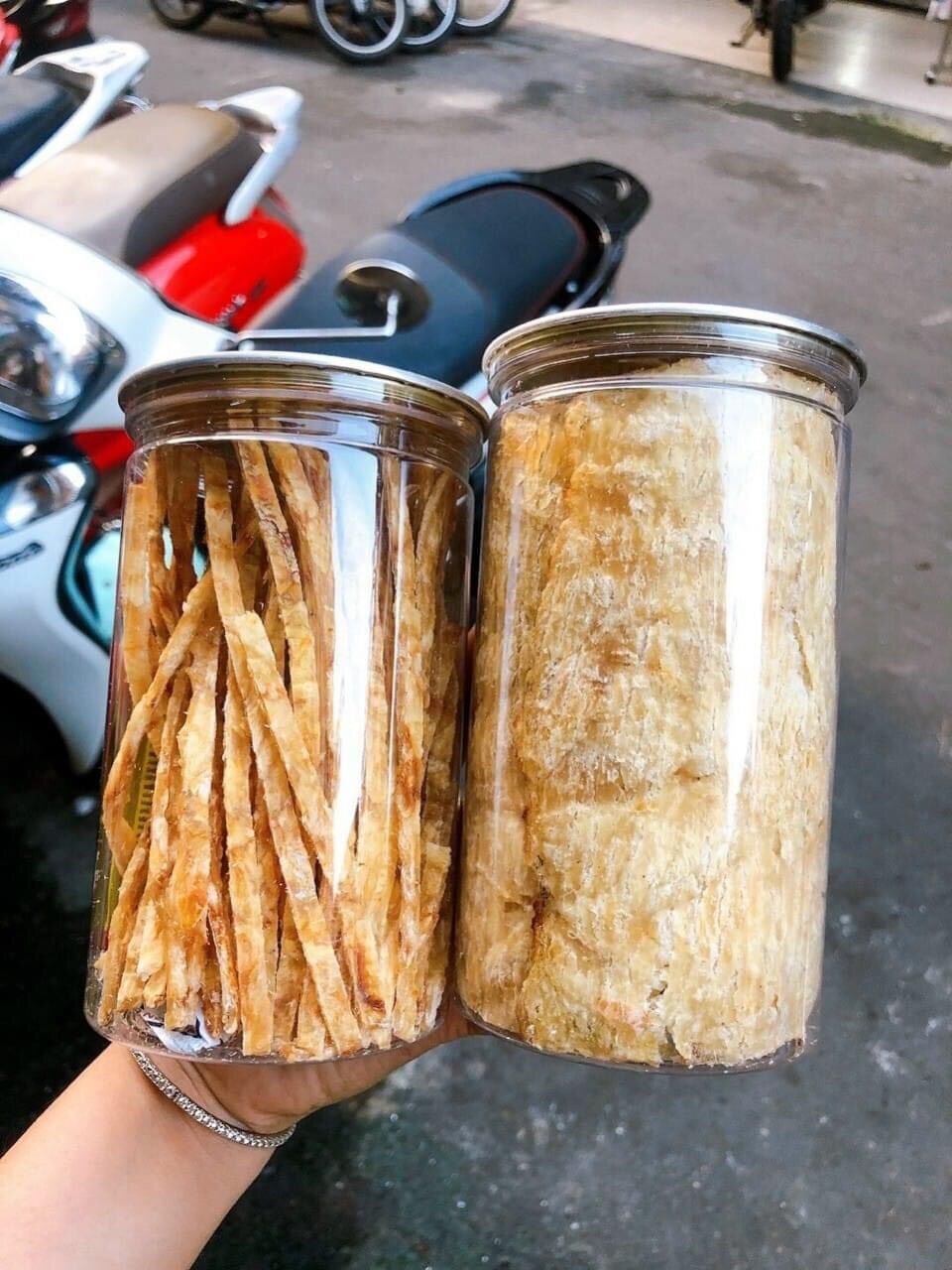 Khô cá thiều que / khô cá thiều miếng pet 250gr