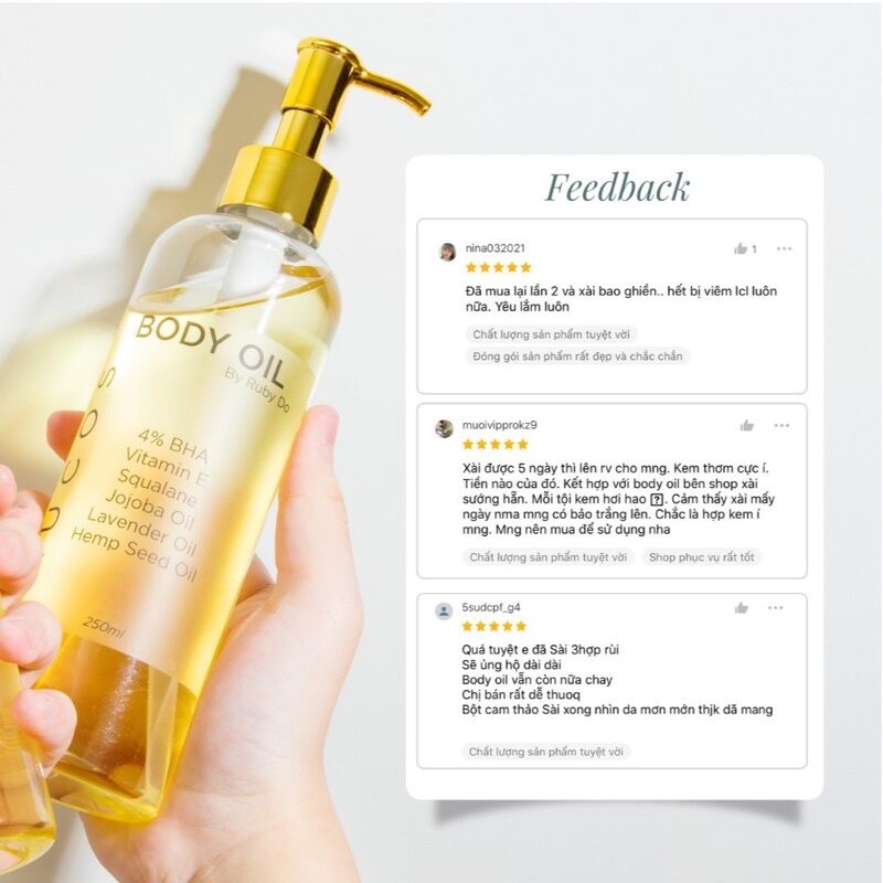 Body oil rucos