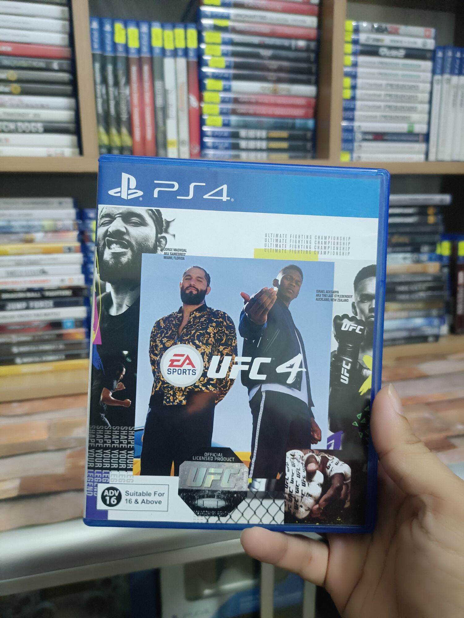 Đĩa Game PS4 | UFC4 UFC 4 (Đối Kháng Boxing 1-2 Players)