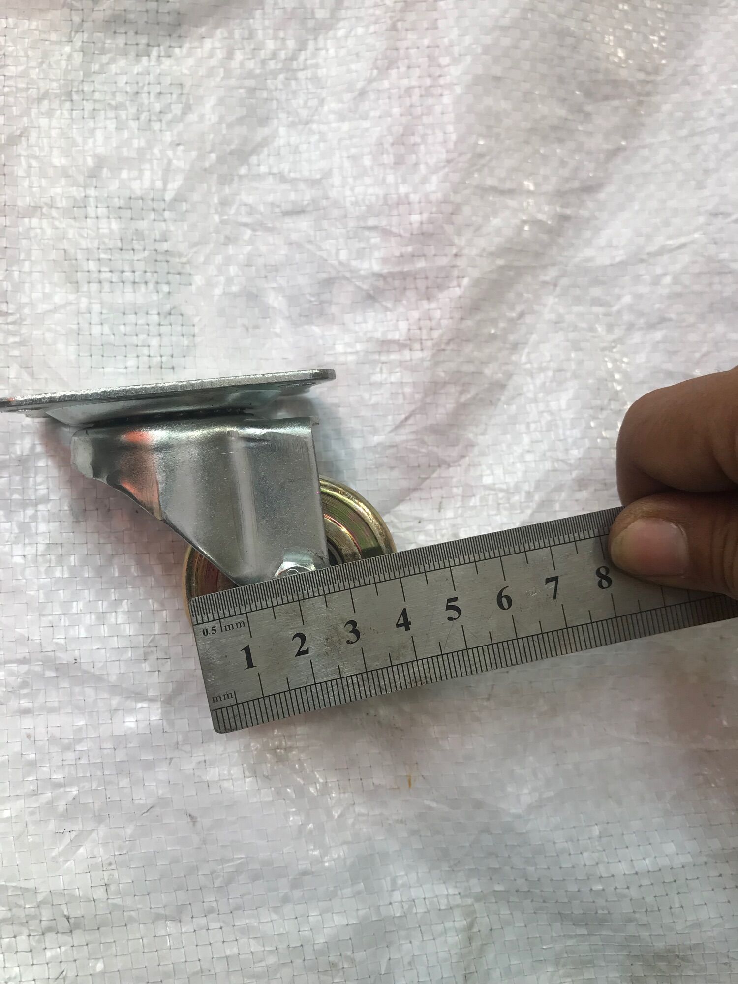 Bộ 4 bánh xe đẩy sắt 5cm