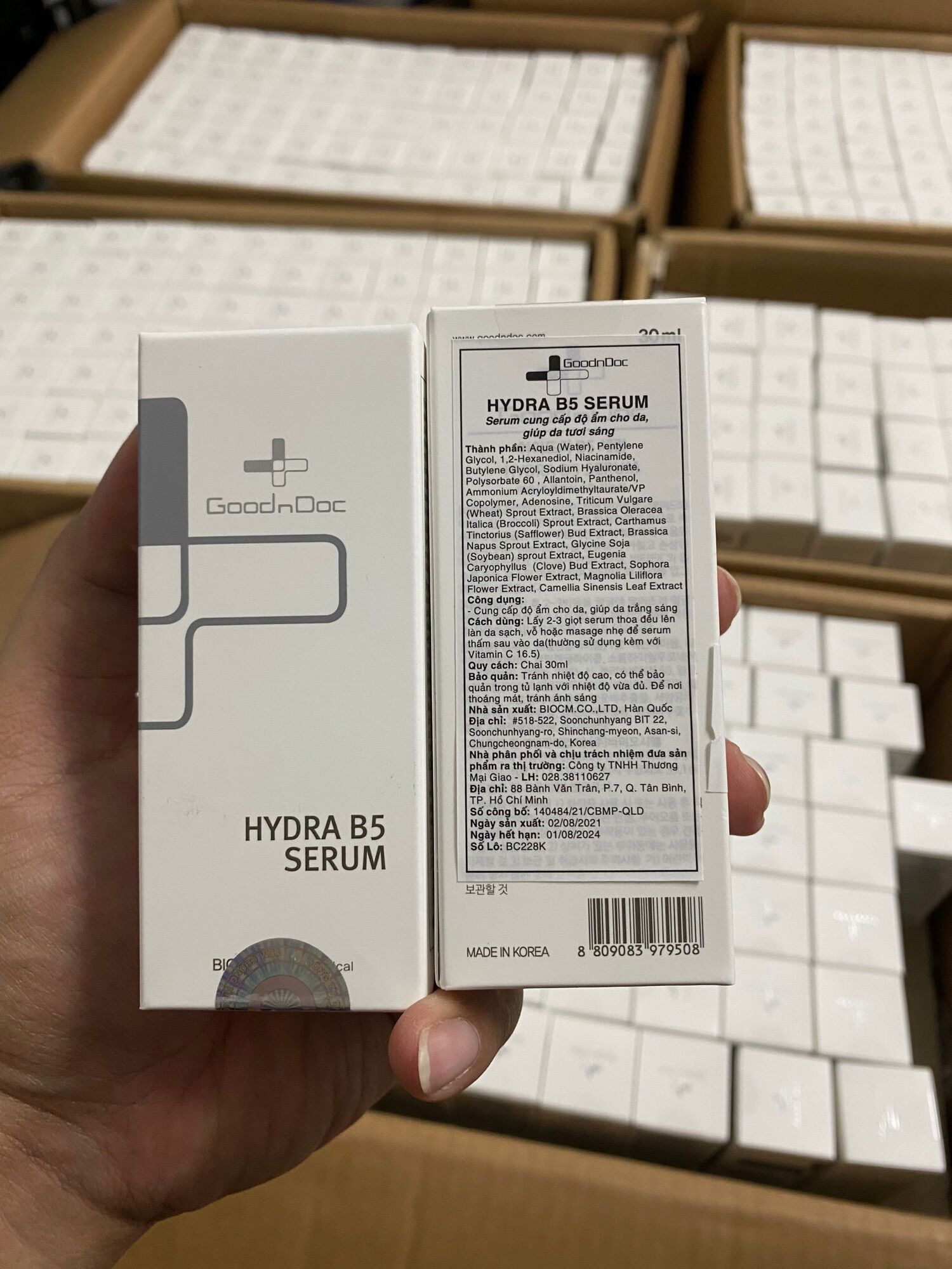 Hydra B5 serum goodndoc : cấp ẩm ,phục hồi da