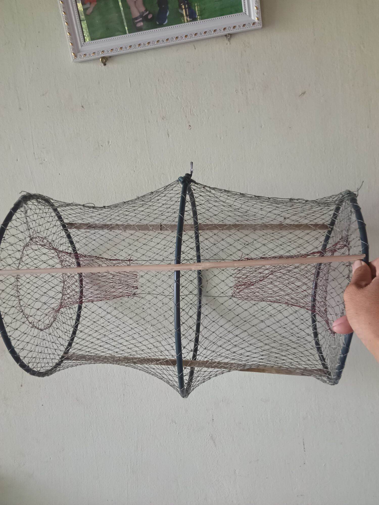 5 cái lờ cá lóc cải tiến vành nhựa 30×50cm