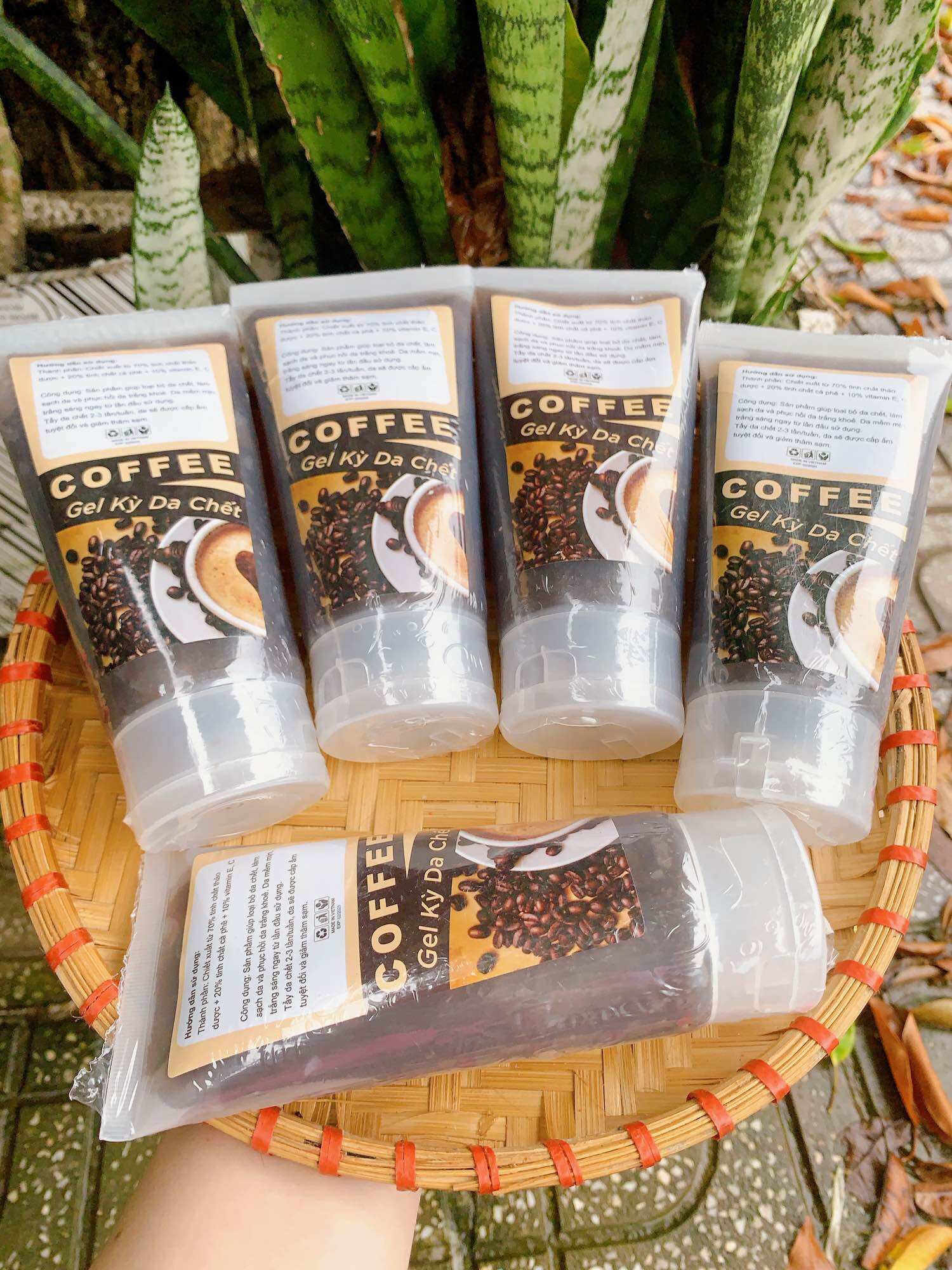 Gel Tẩy tế bào chết cafe