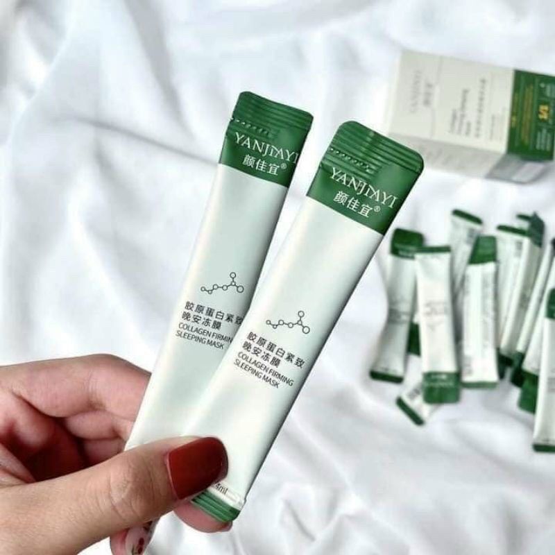 Hộp 20 gói mặt nạ ngủ thạch colagel