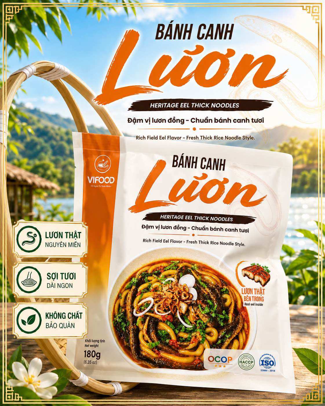 Combo 5 gói Bánh Canh Lươn