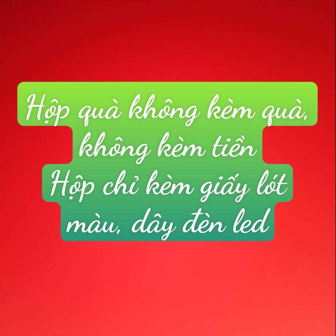 Hộp quà Giáng Sinh mẫu 2