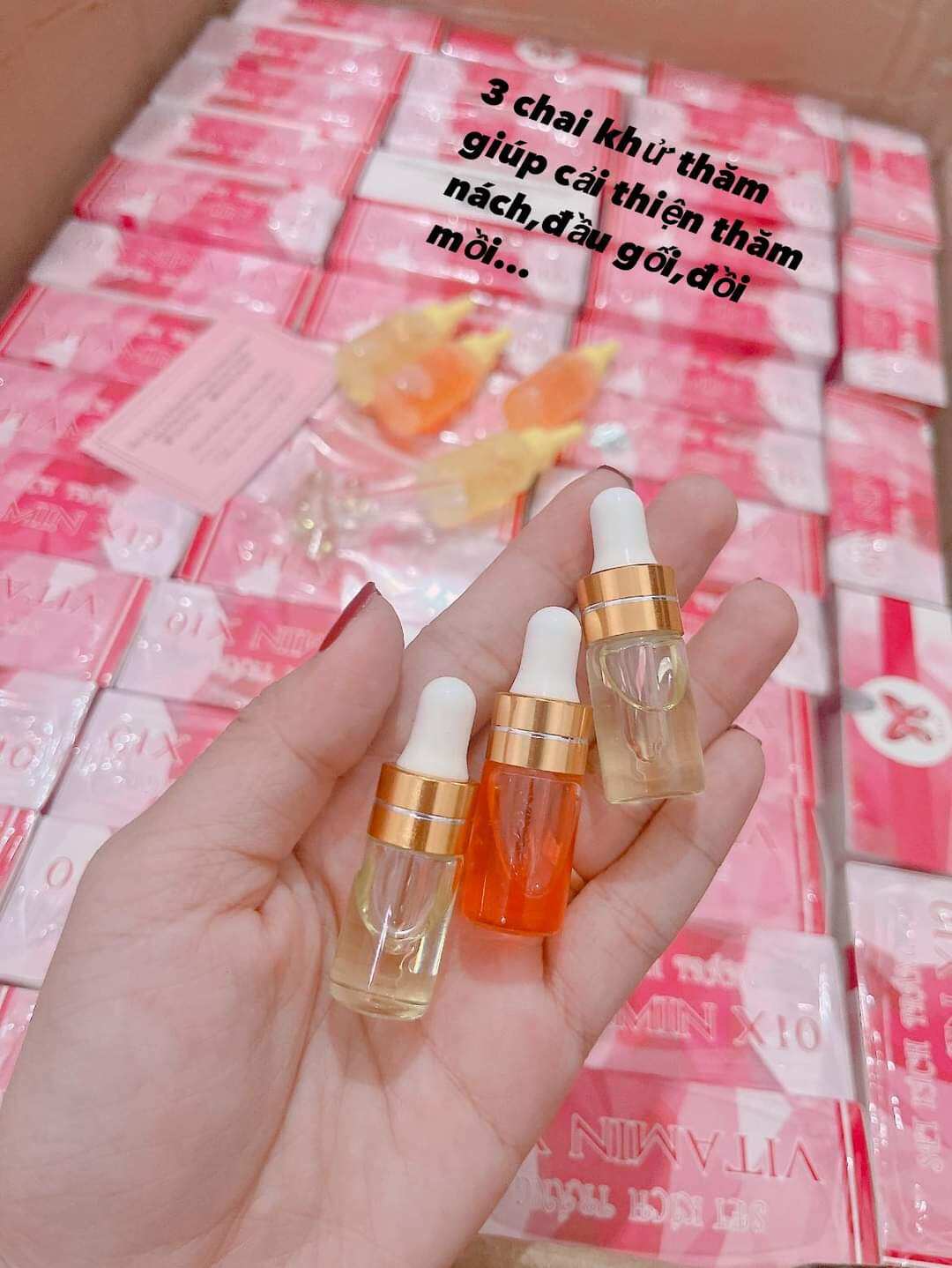 Sét kích trắng vitamin X10 MyÔ
