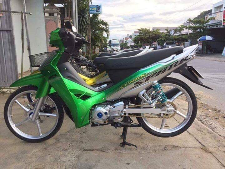 Dàn áo Sirius màu ken bạc tặng kèm pha đèn đèn lái ốc và tem như hình xe😍