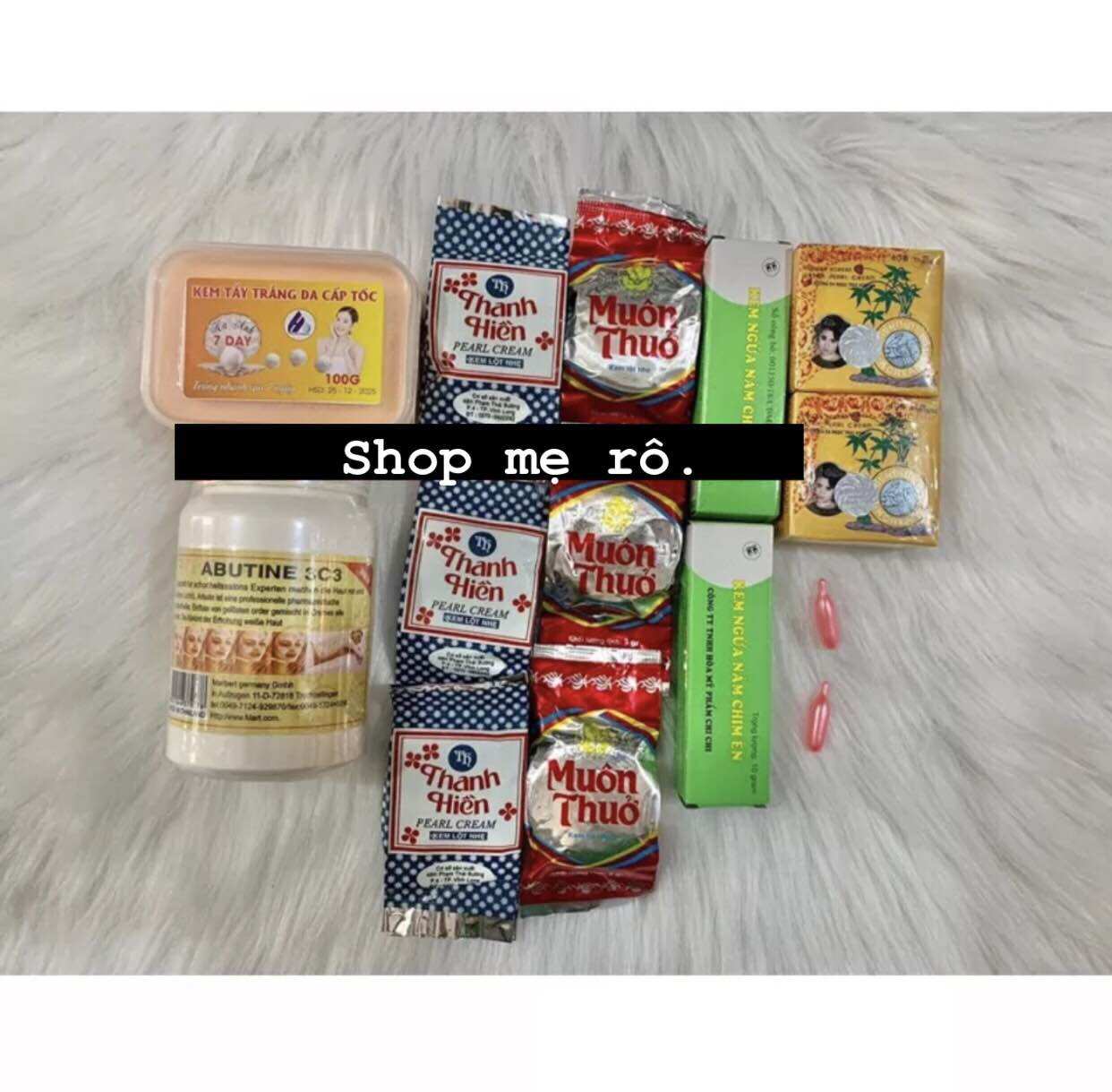 Combo kem siêu trắng trộn rẻ hiểu quả