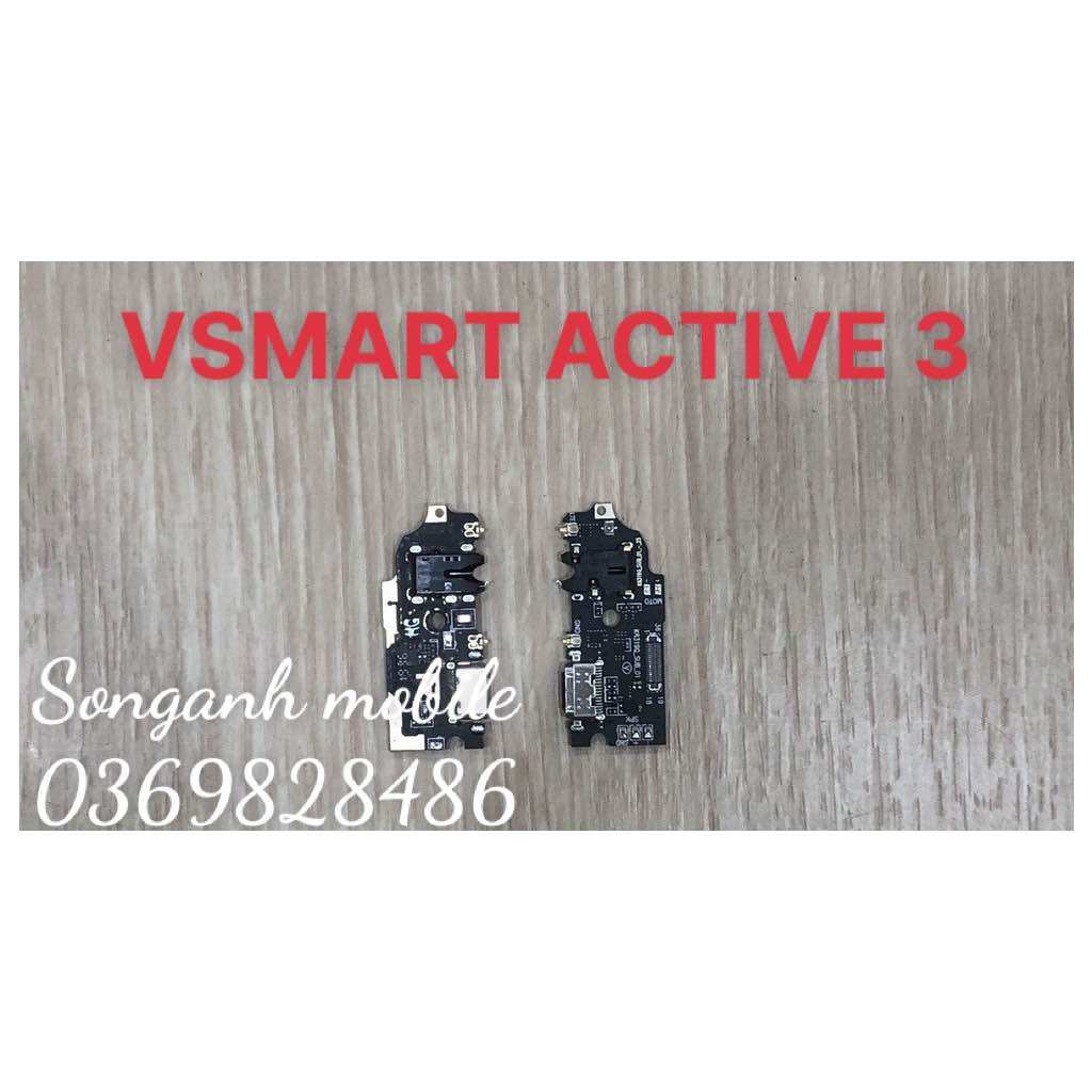 Bo cáp chân sạc lắp trong vsmart active 3