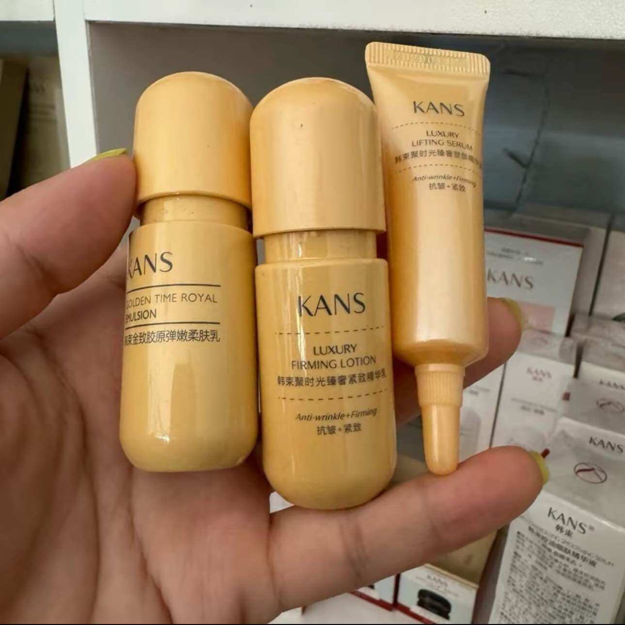 Bộ mỹ phẩm cao cấp độc quyền kans