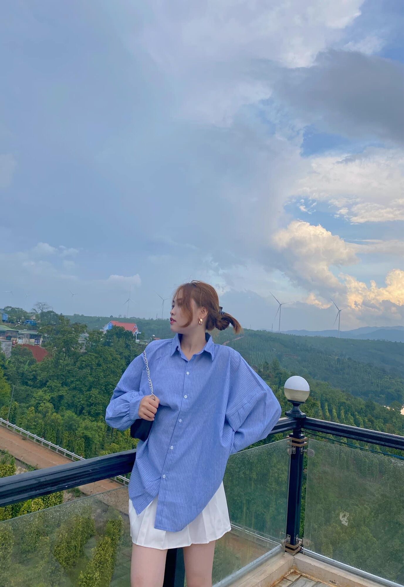 🔅SƠ MI TRẮNG TAY DÀI KẺ SỌC