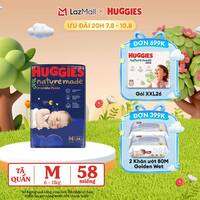 [20h 7-10.8 QUÀ TẶNG ĐƠN 399K] Tã quần Huggies Naturemade ban đêm M58