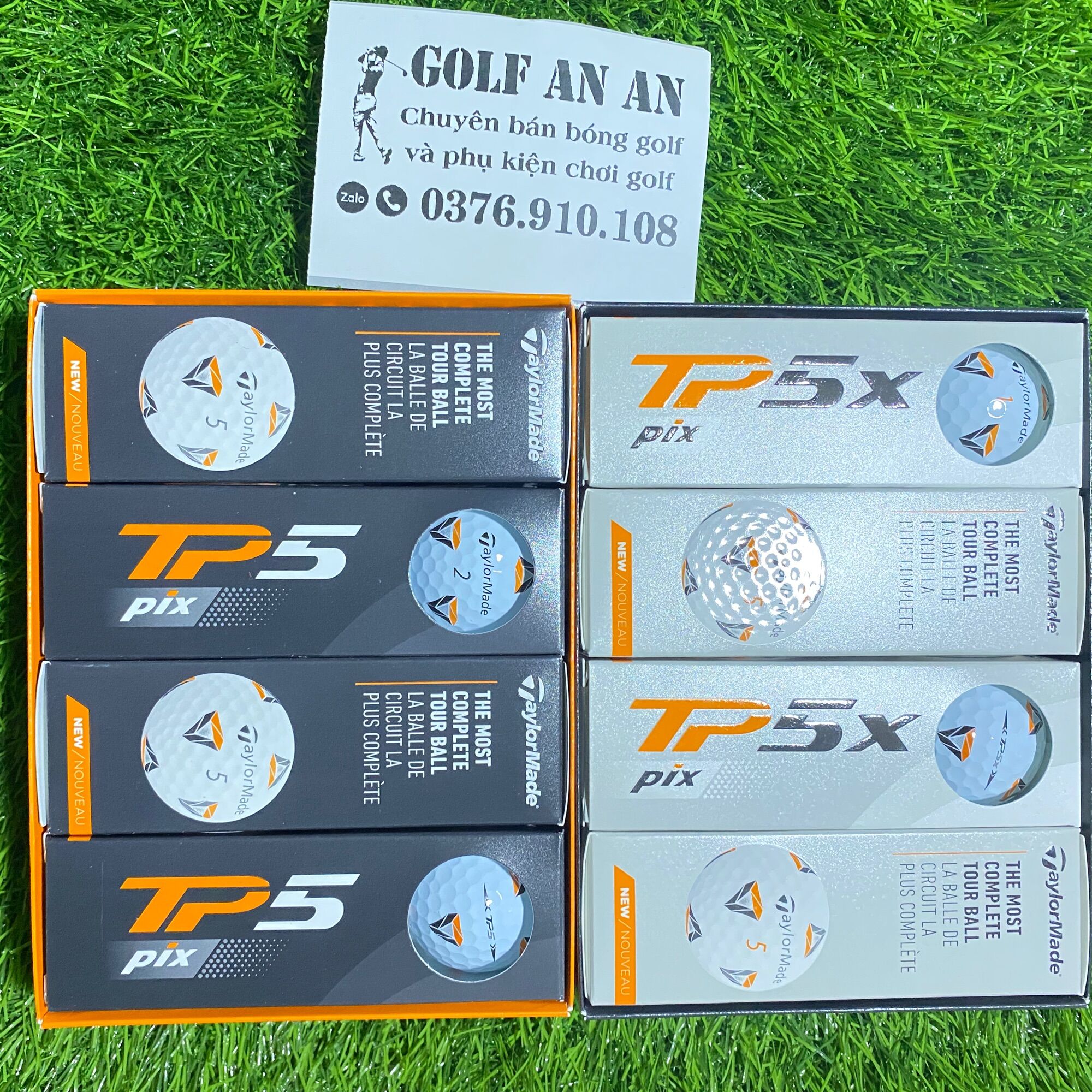 Bóng golf taylormade tp5 pix new 100%