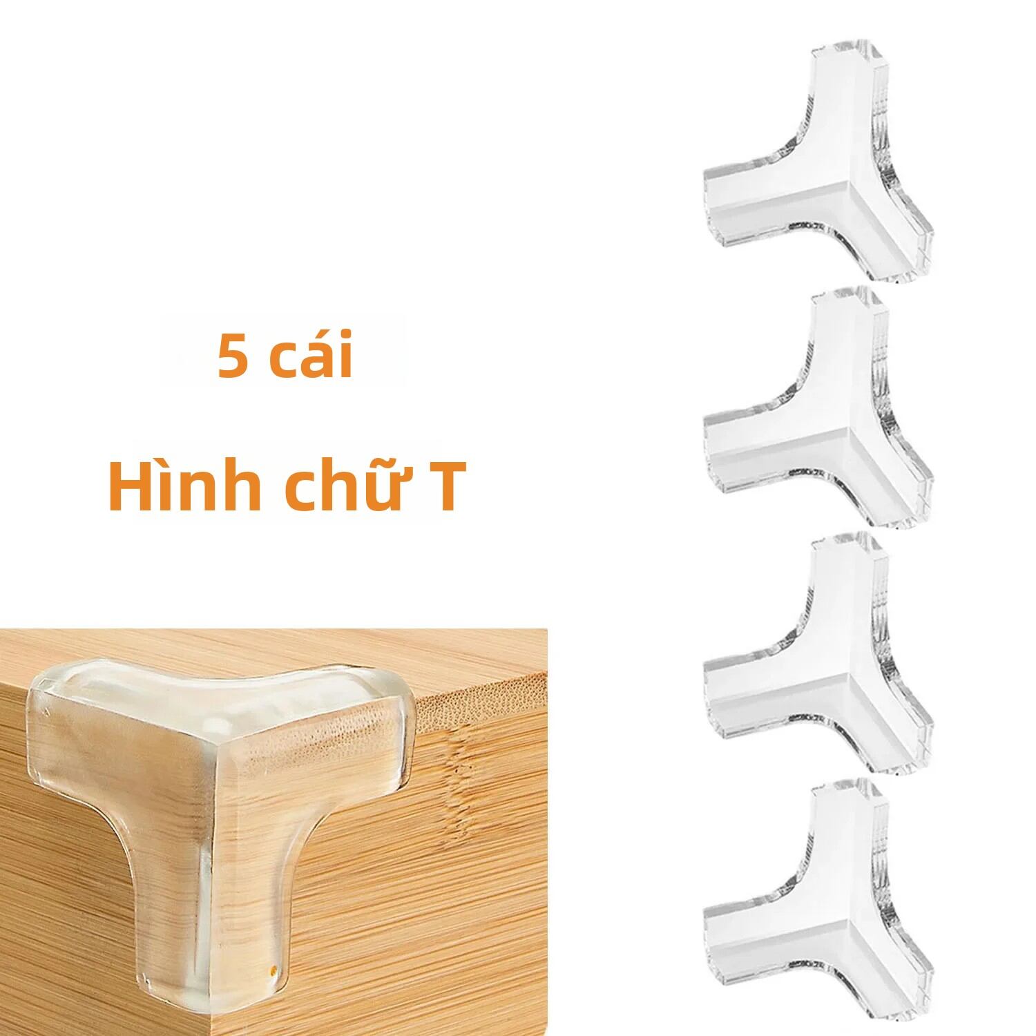 4/10 Chiếc Silicone Bảo Vệ Góc Bàn Cho Bé An Toàn Trẻ Em Bảo Vệ Cạnh Chống Va Chạm Bao Unisex Chất Liệu PVC