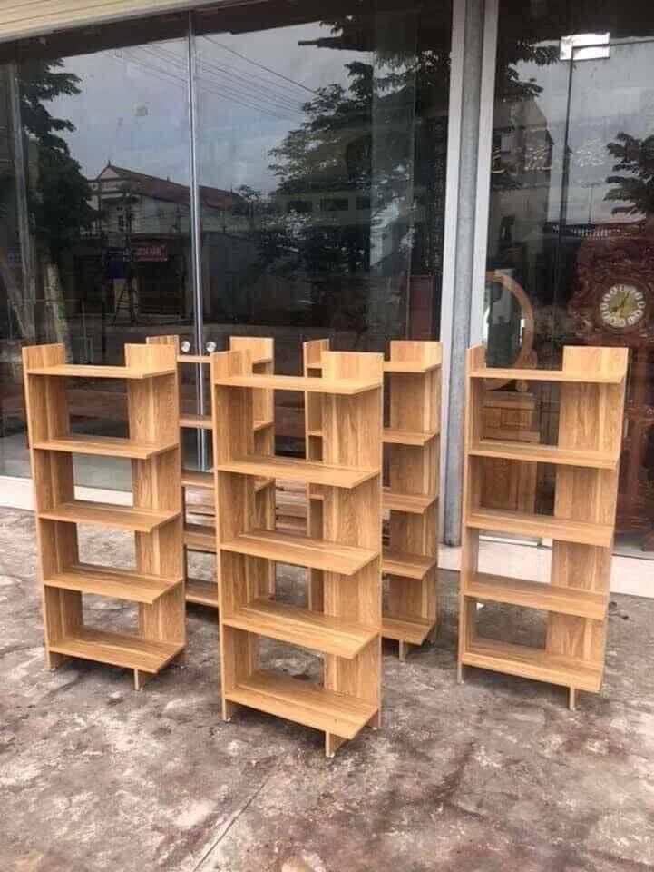 Kệ gỗ góc tường 5 tầng cao cấp