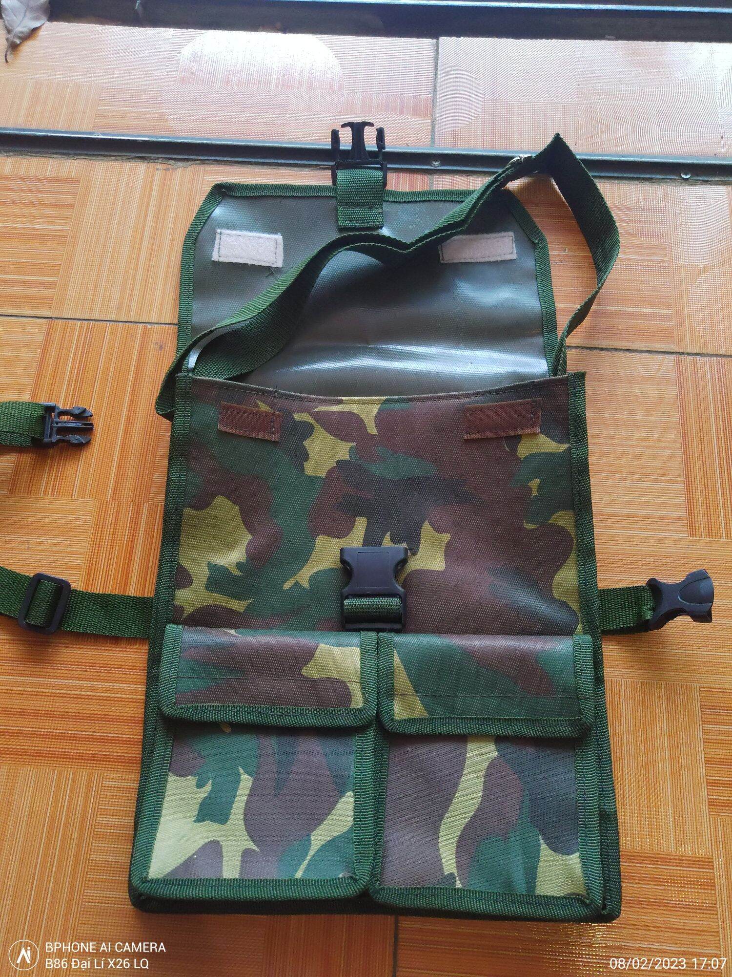 Túi đeo hông chiến thuật rằn ri 1 cóc