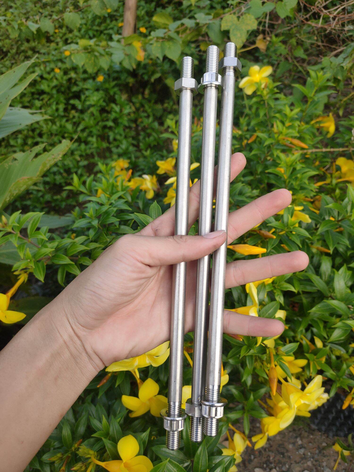 Cốt gắp wave, dream, inox 304 kèm 2 tán