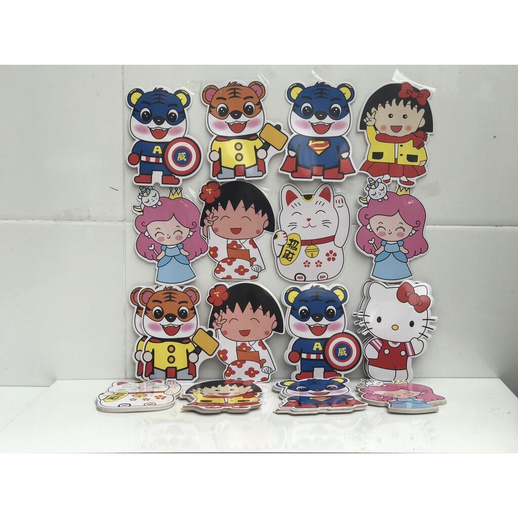 [HCM] BAO LÌ XÌ HOẠT HÌNH CHIBI 2023 XẤP 10 CÁI