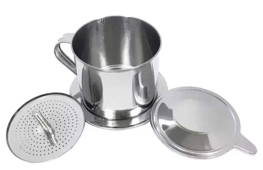 Long Cam Stainless Steel Cafe Filter No. 8 (2 Cups)