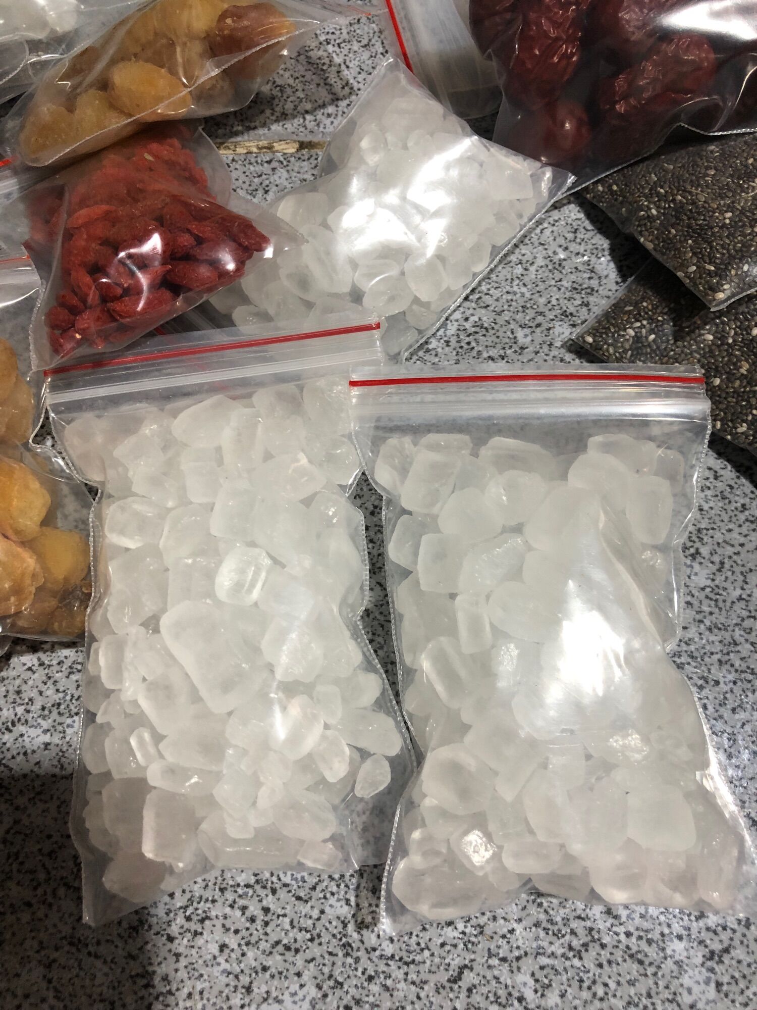 1 gói đường phèn hạt chưng tổ yến 100gram