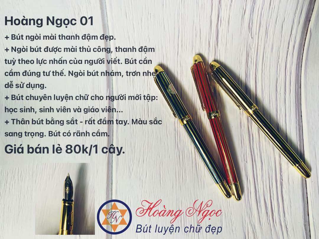 BÚT MÀI THANH ĐẬM HOÀNG NGỌC 01
