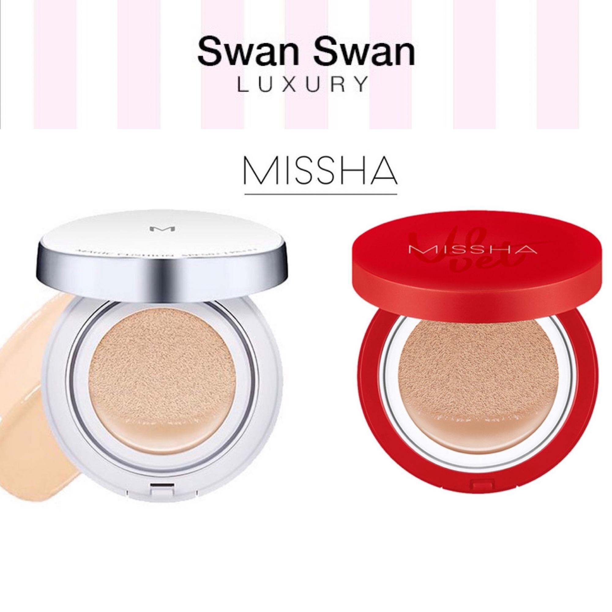 Phấn Nước Cushion Missha Red Velvet Che Phủ Toàn Diện Chống Nắng SPF50 15g