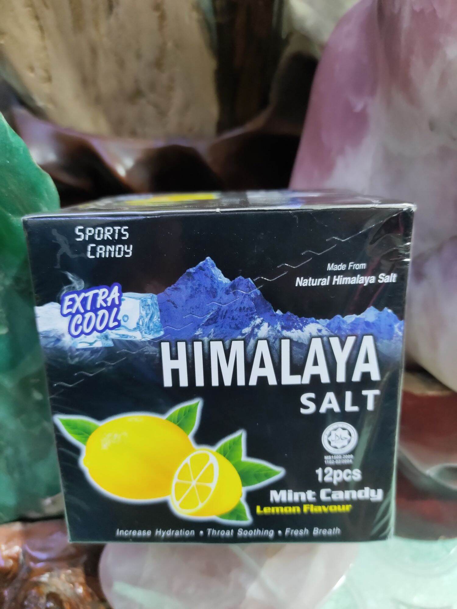Kẹo Muối Himalaya T5 2025 mua 3 hộp tặng 1 gói 6 viêngiảm đau họng