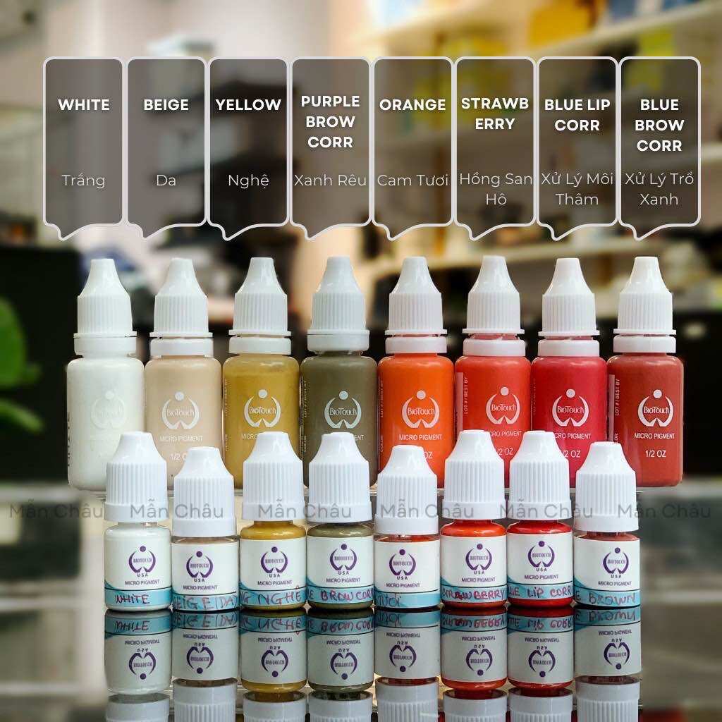 Mực Biotouch mini 5ml, Fullsize 15ml