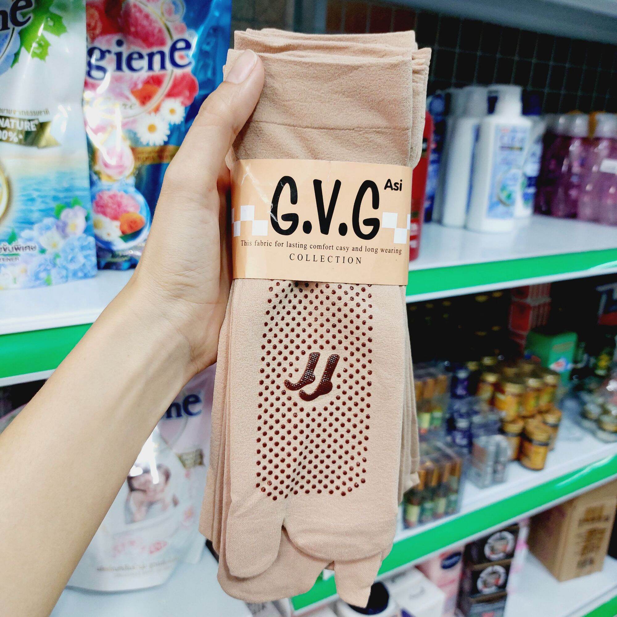 Set 10 đôi vớ xỏ ngón GVG chống trượt