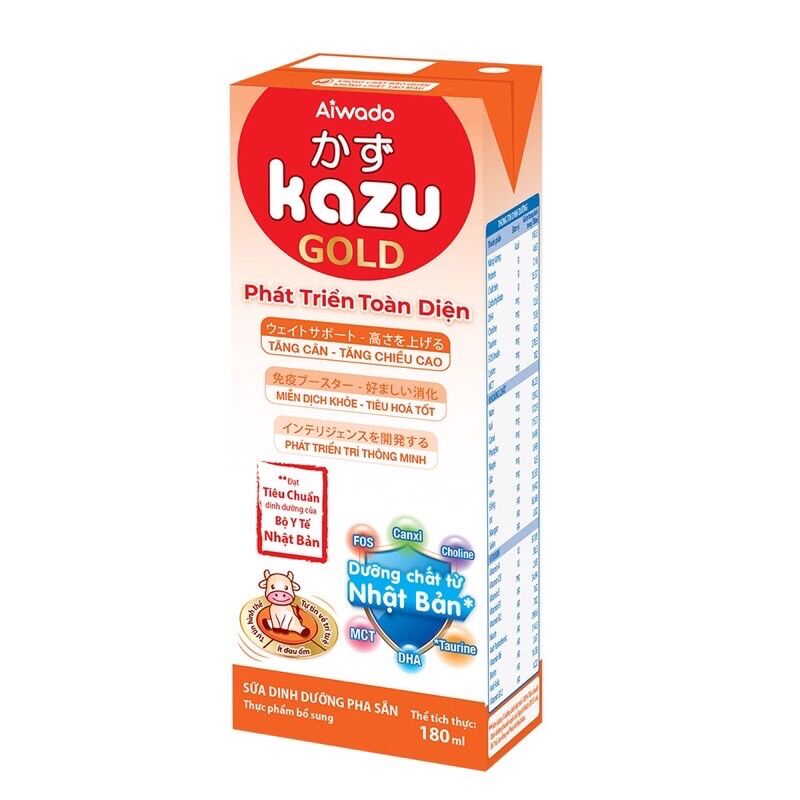 Sữa bột Kazu BIO gold 0+, 1+, 2+. 810g/lon