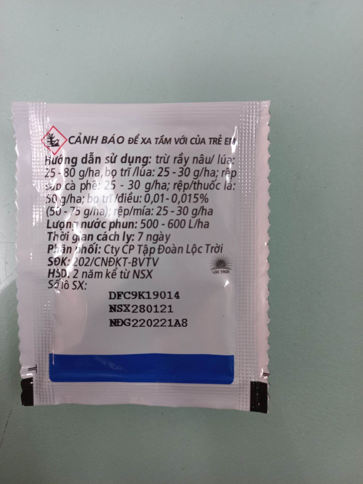 Thuốc trừ sâu Actara 25WG 1g
