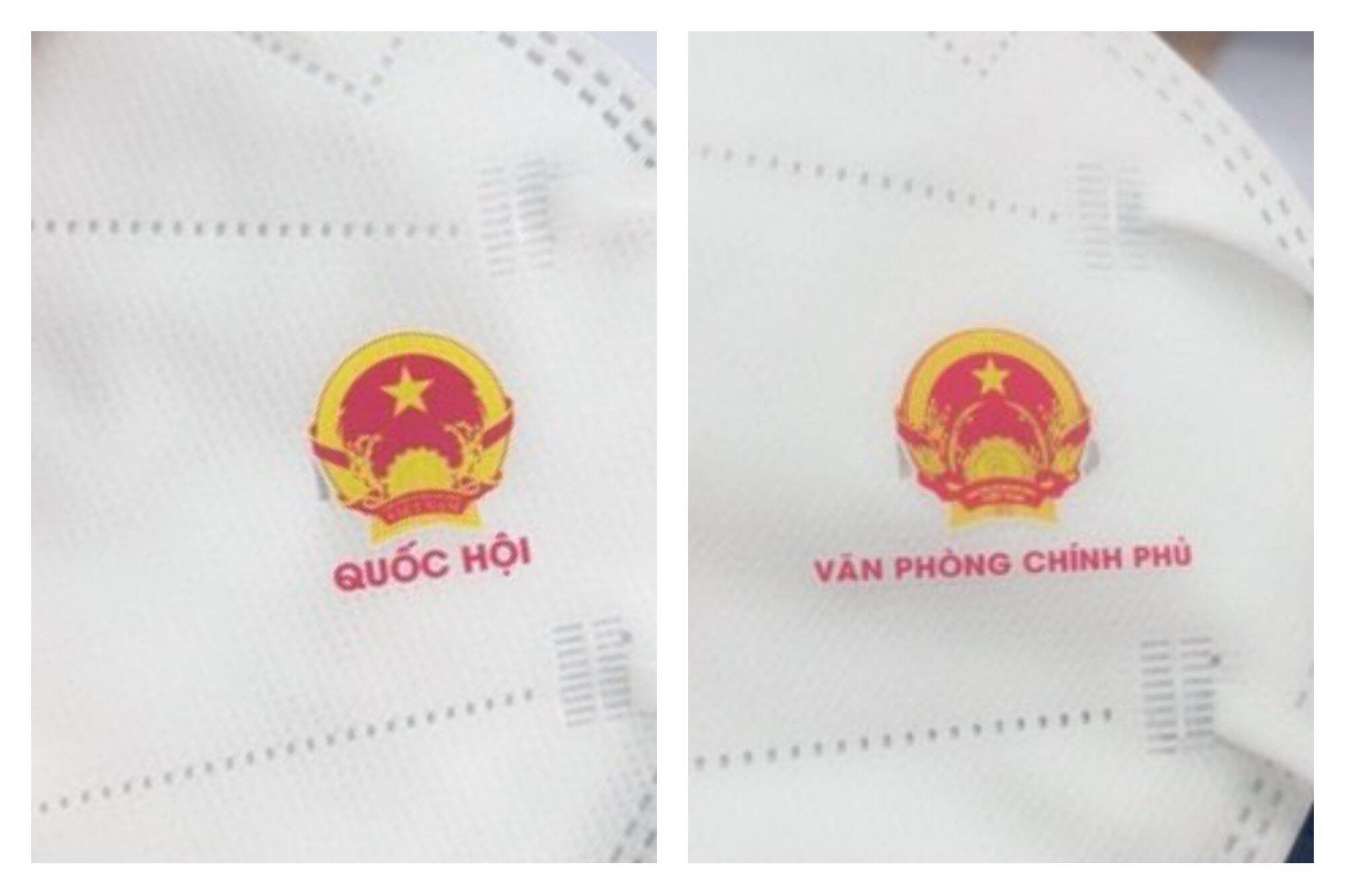 Khẩu trang in logo Quốc Hội, Đoàn (10 cái)