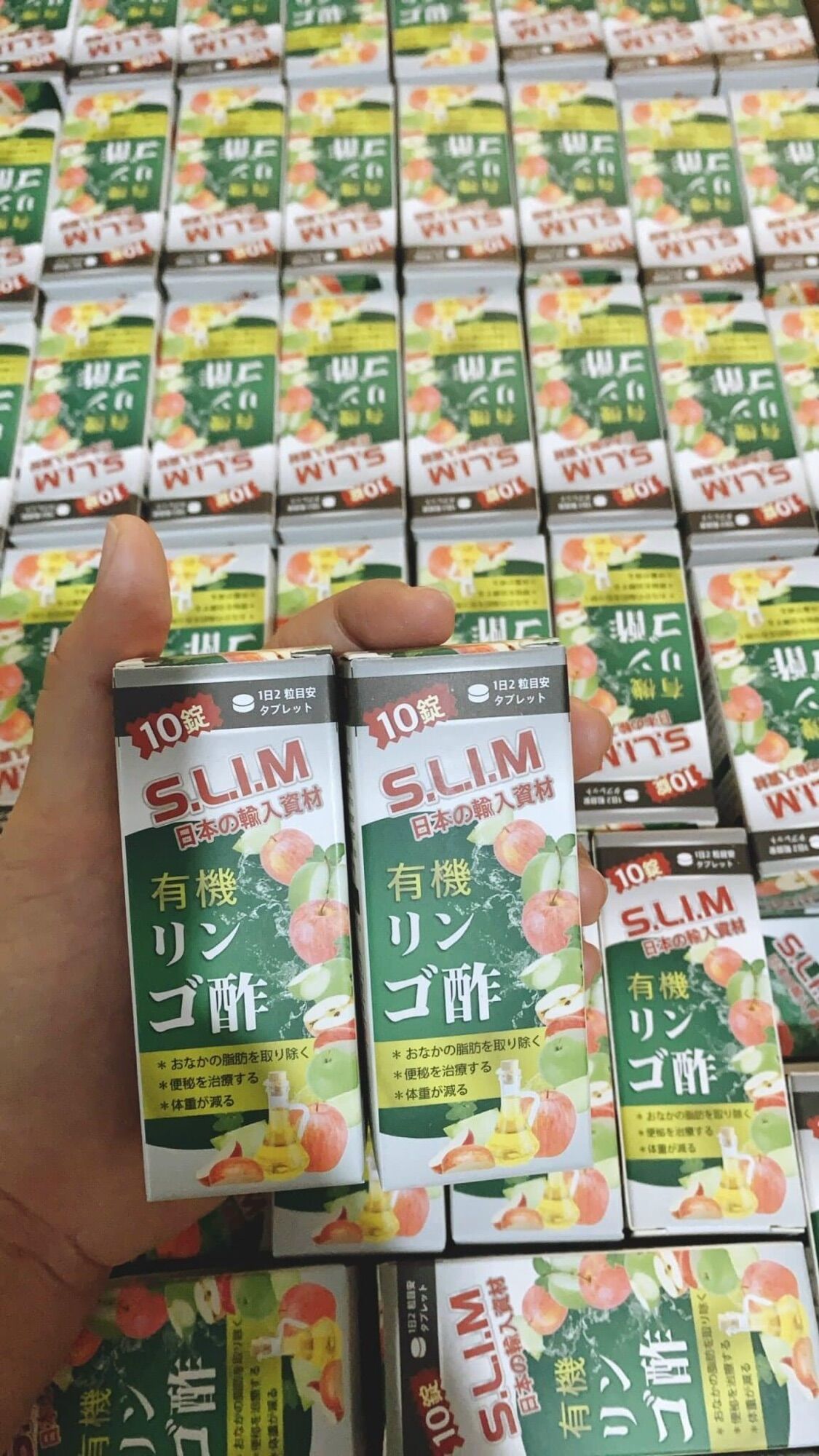 Xổ mỡ dấm táo đêm