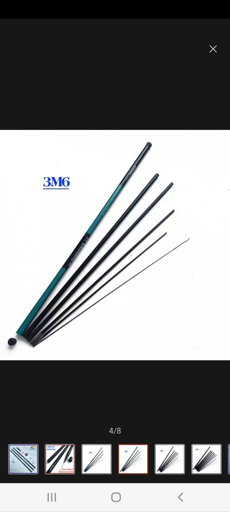 [Cần Câu] Cần Câu Tay shimano từ 2m7 đến 5m4