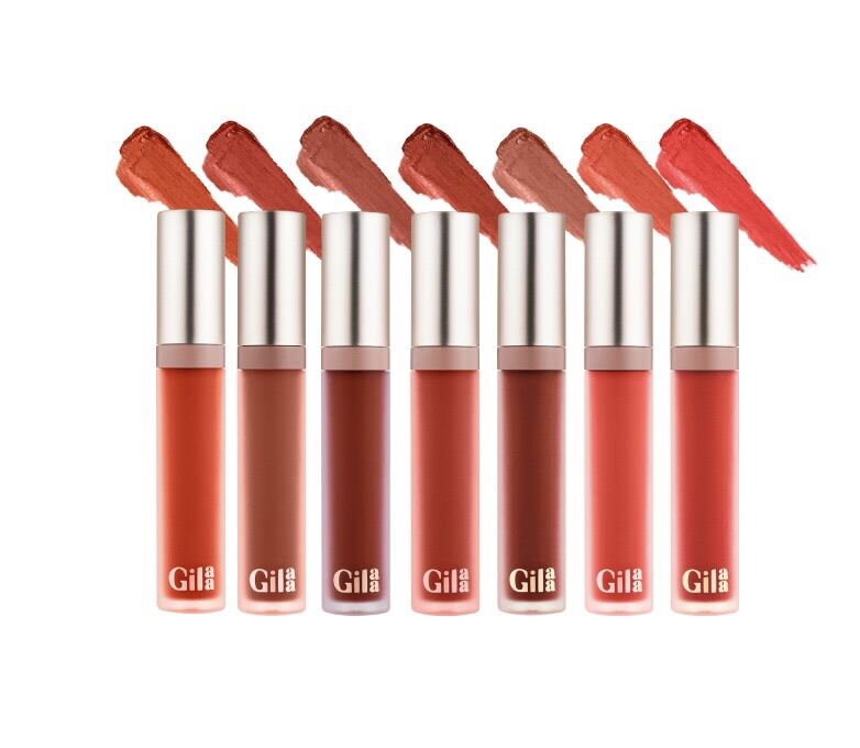 Set Full 7 Son kem lì Gilaa Long Wear Lip Cream Fullsize (5gx7pcs)