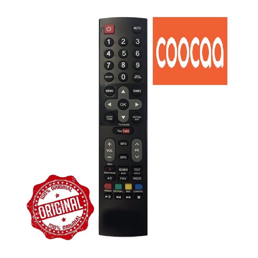 Remote điều khiển tivi led Coocaa